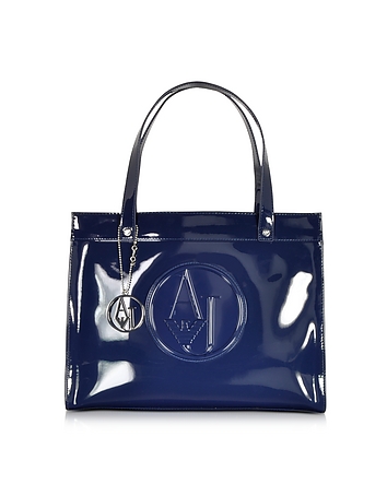 Patent Eco Leather Tote