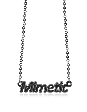 Black 'Mimetic' Necklace