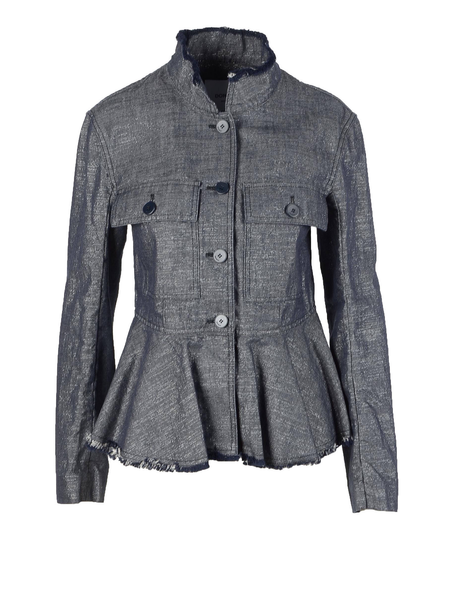 Dondup  Coats & Jackets Women's Navy Blue Blazer