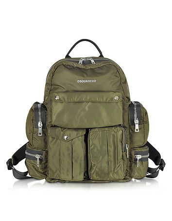 Utilitary Nylon Backpack