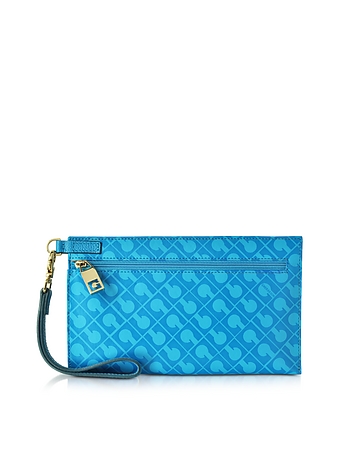 Gadget Softy Fabric and Leather Cosmetic Clutch