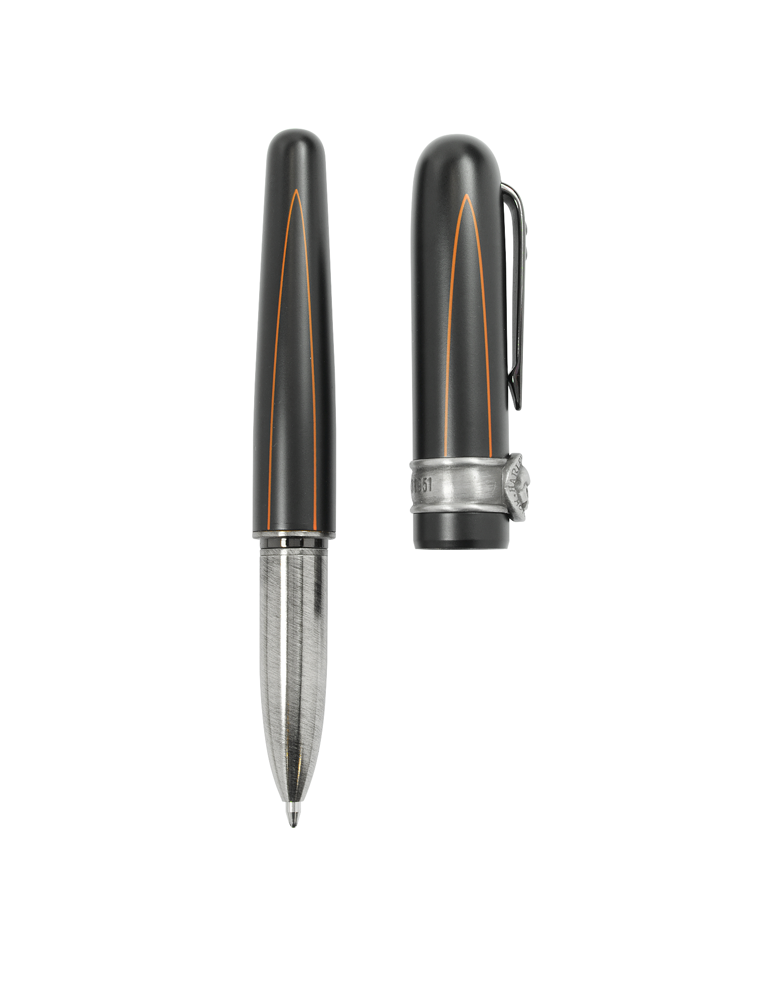 BlackLine - Роллеровая Ручка с Черепом