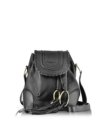 Polly Leather Shoulder Bag w/Tassels