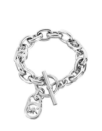 Logo-Lock Charm Women's Bracelet