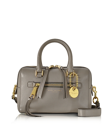 Recruit Leather Small Satchel Bag