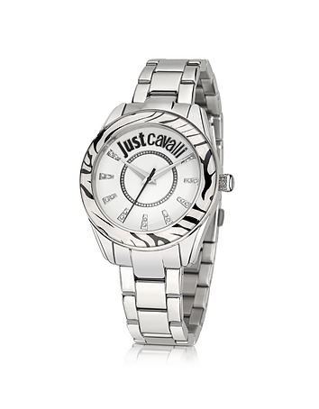 Just Style Stainless Steel Women's Watch