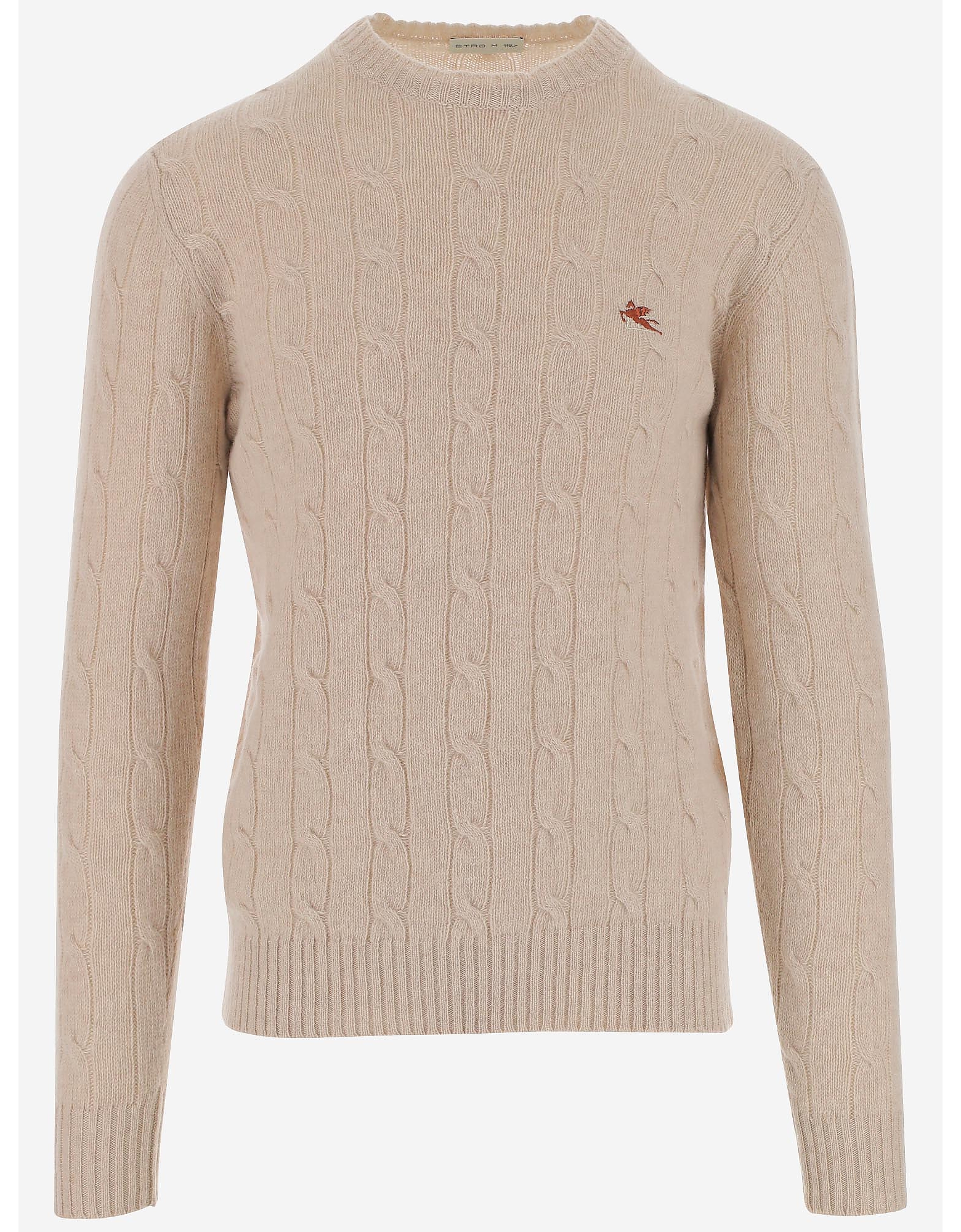 Etro Designer Knitwear, Men's Crewneck Sweater