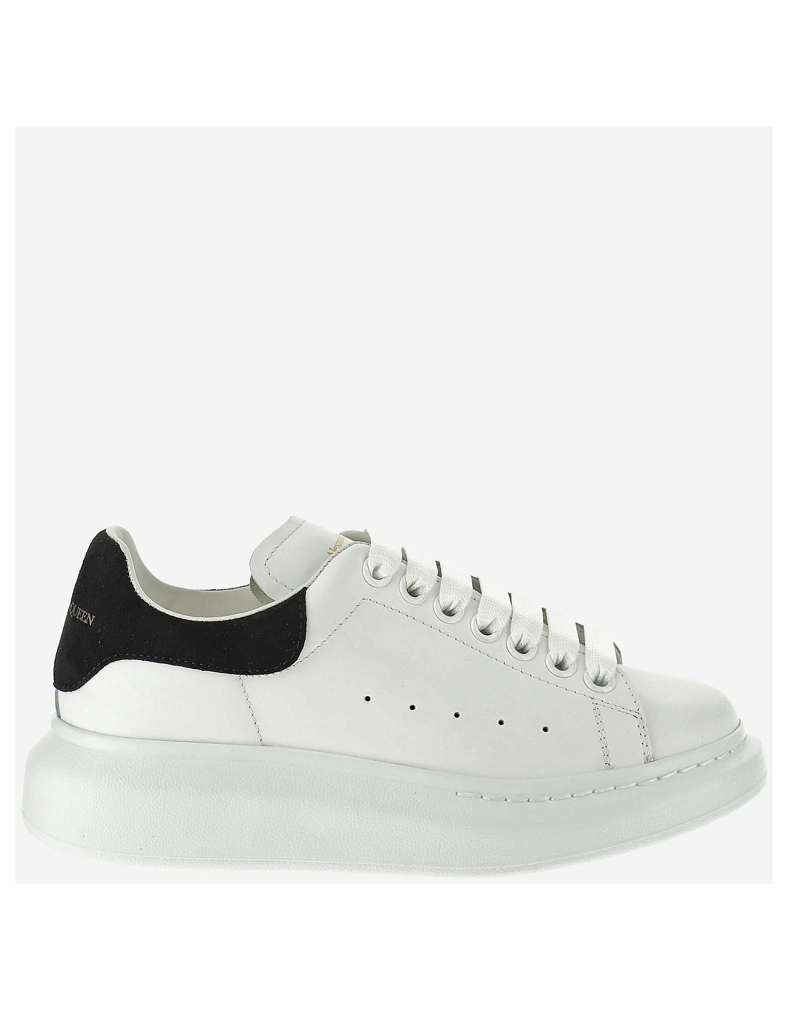 Alexander McQueen Designer Shoes, White Sneakers