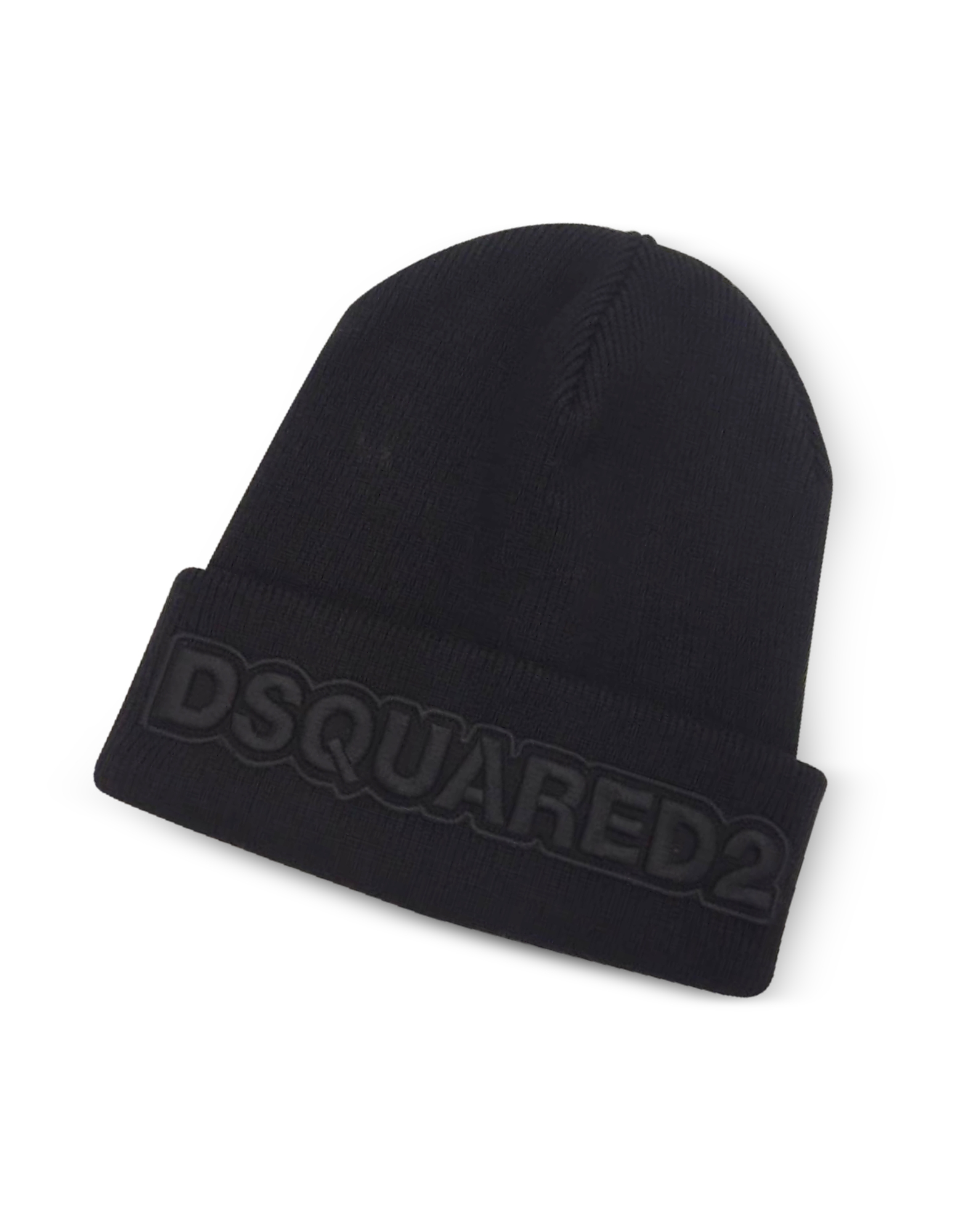 

Embroidered Logo Signature Wool Knit Hat