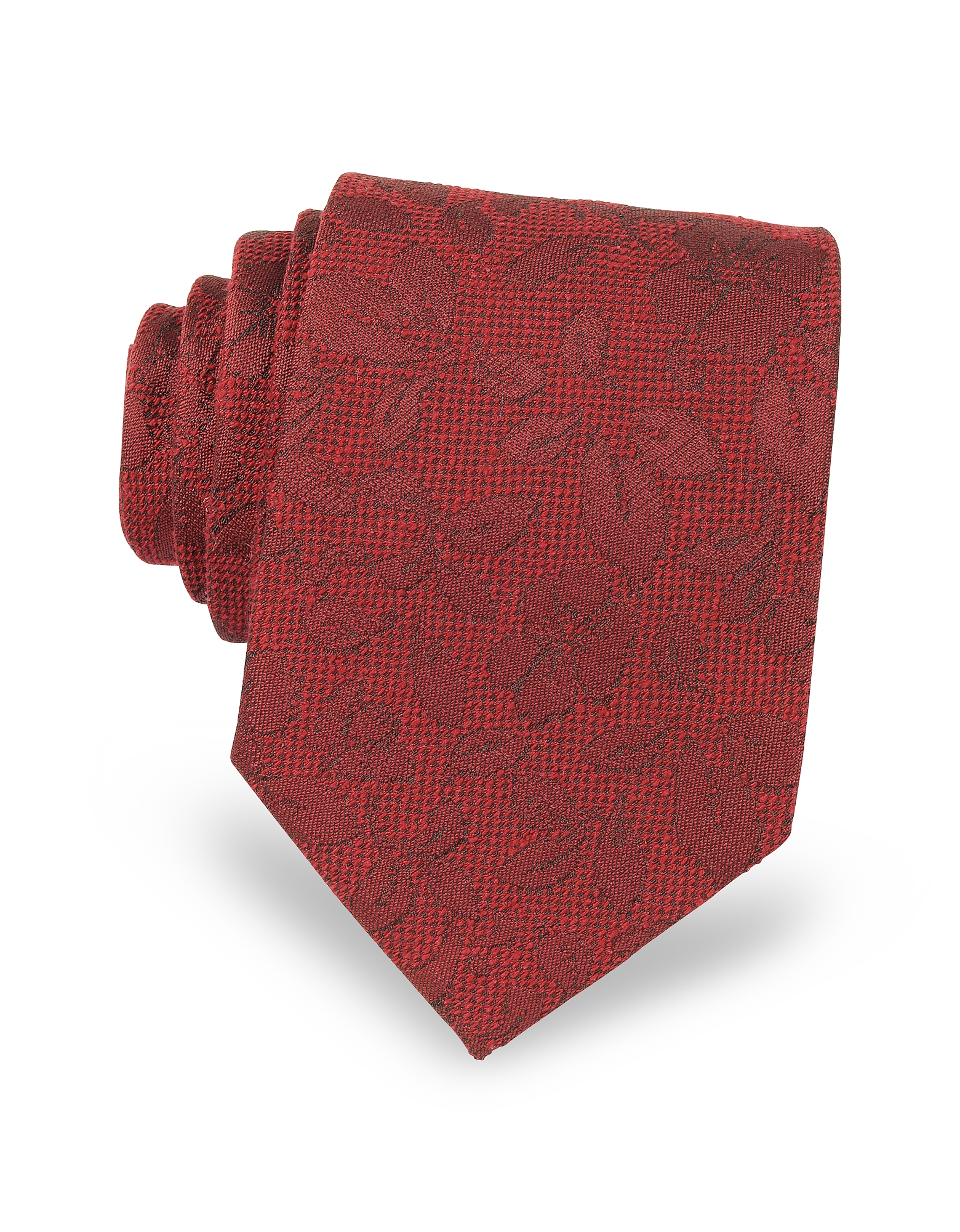 

Floral Pattern Woven Silk Men's Tie