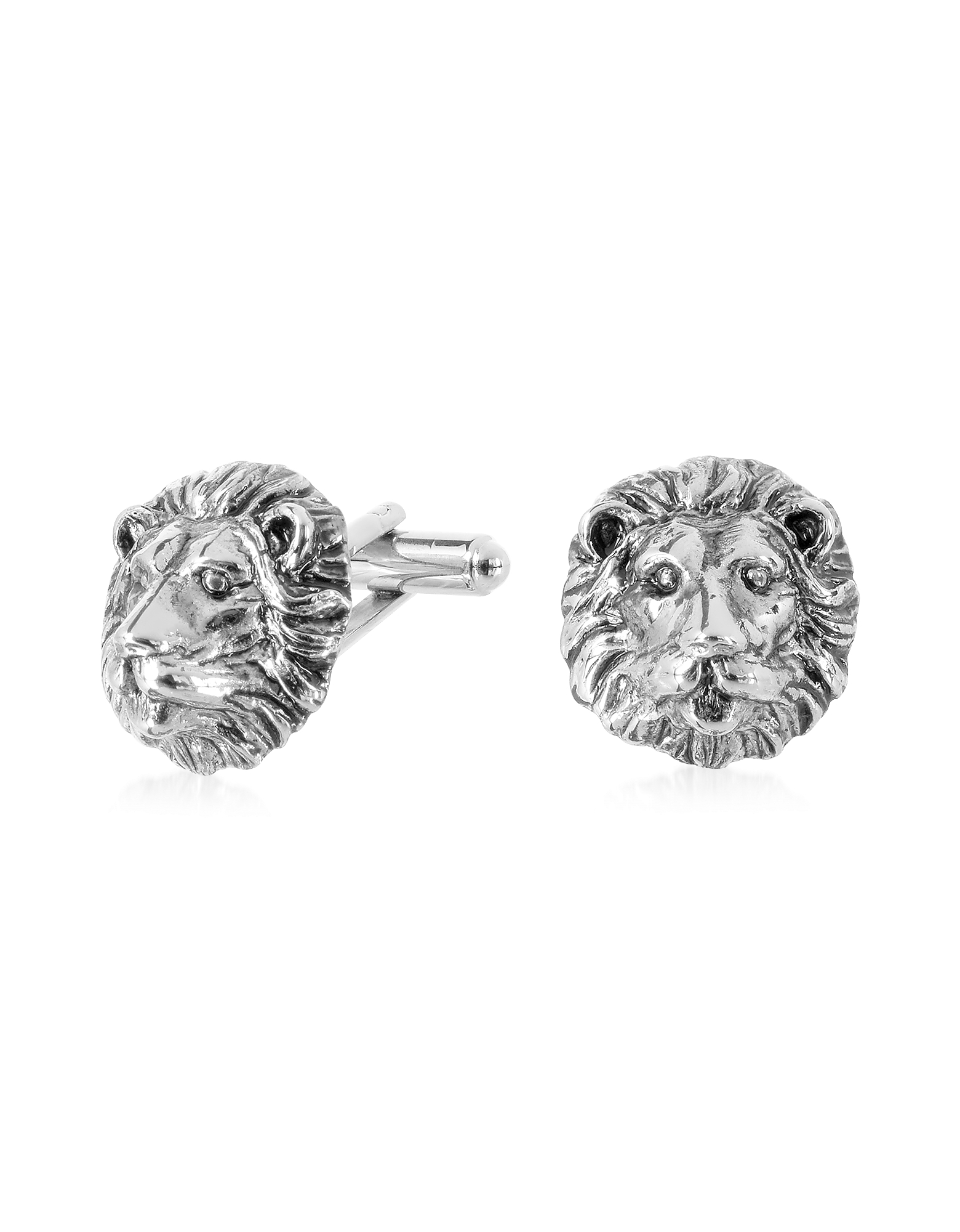 

Old Style - Lion Cufflinks, Silver