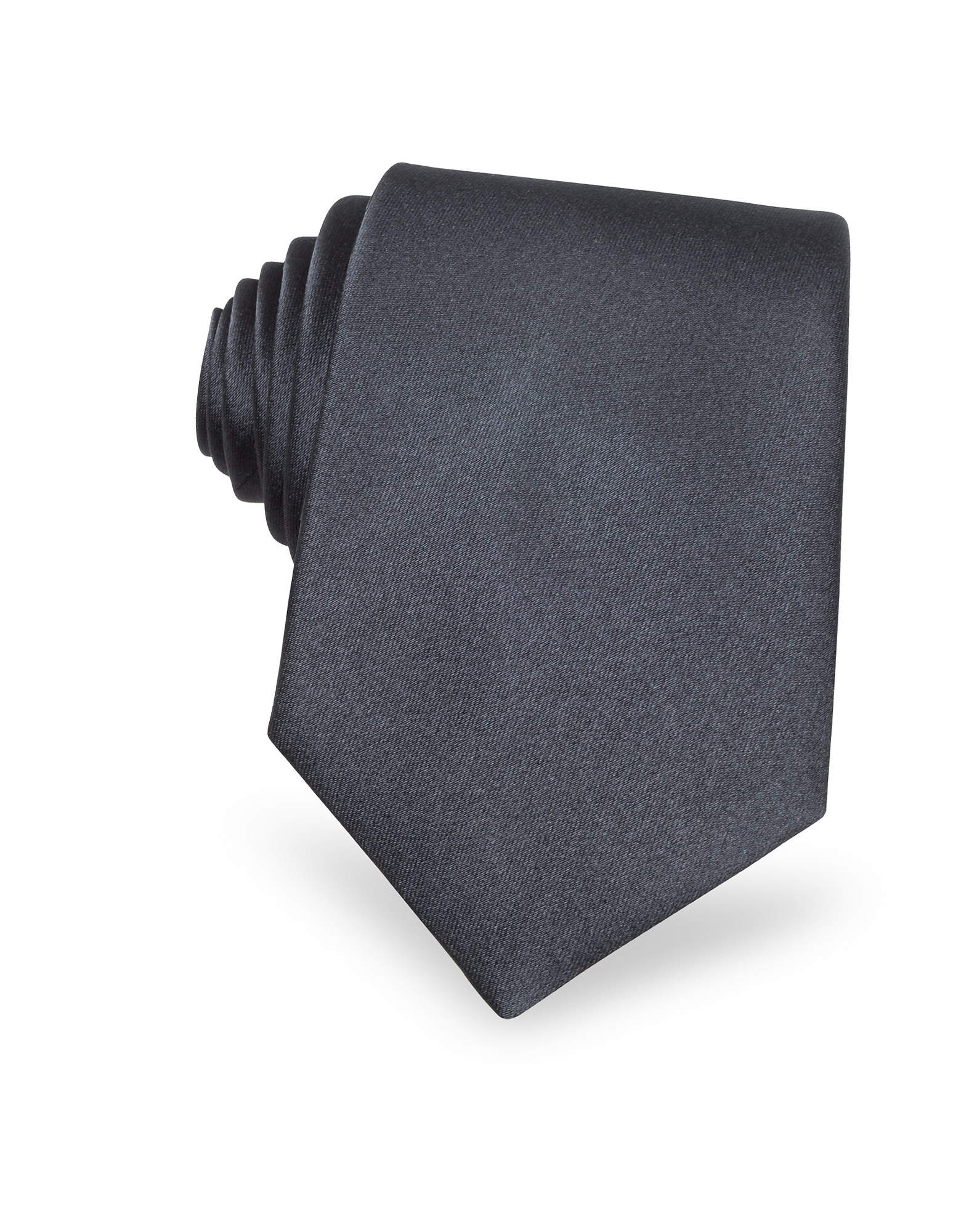 

Solid Grey Extra-Long Tie, Gray