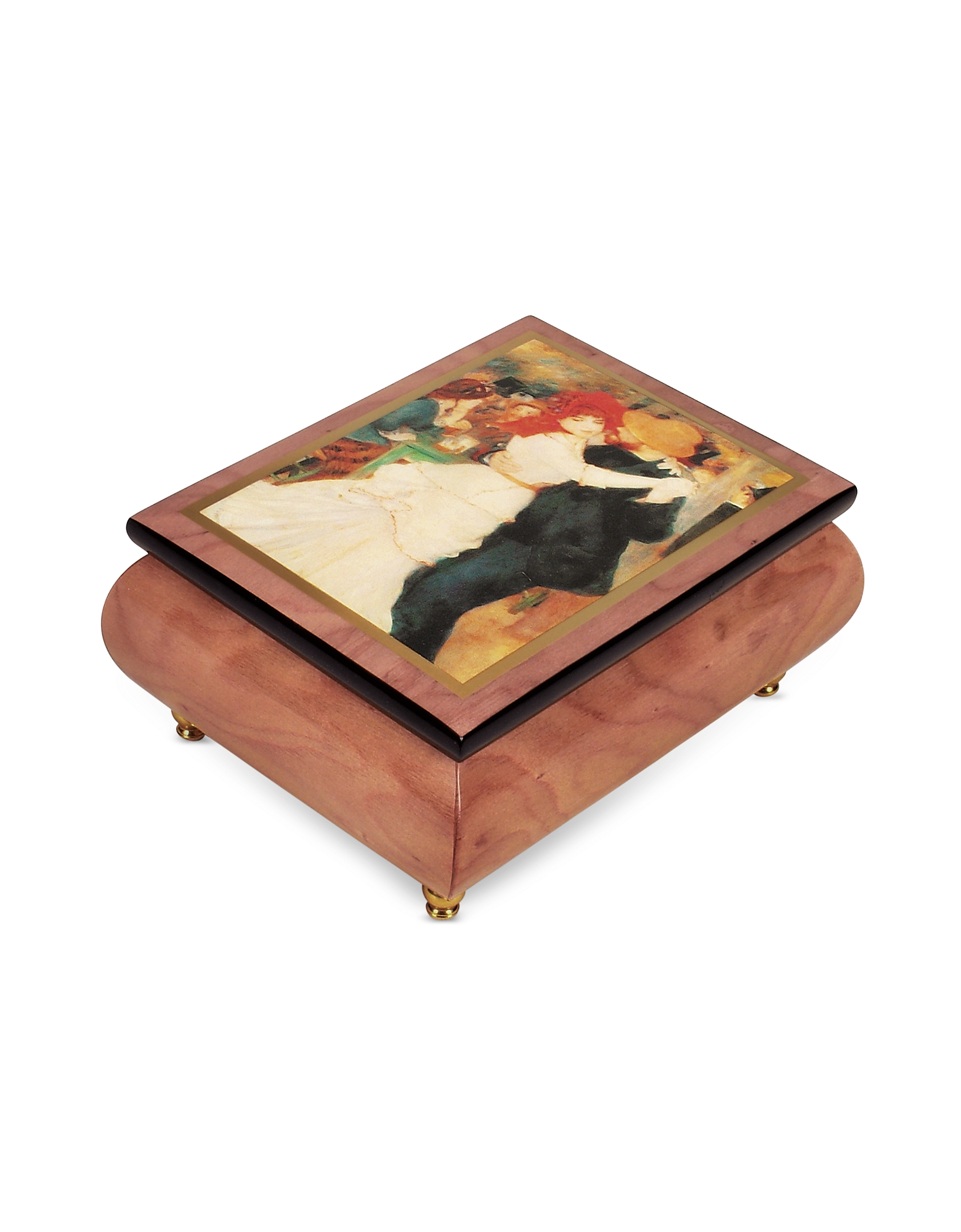 

It's a Small World - "Dance at Bougival" Musical Jewelry Box, Pink