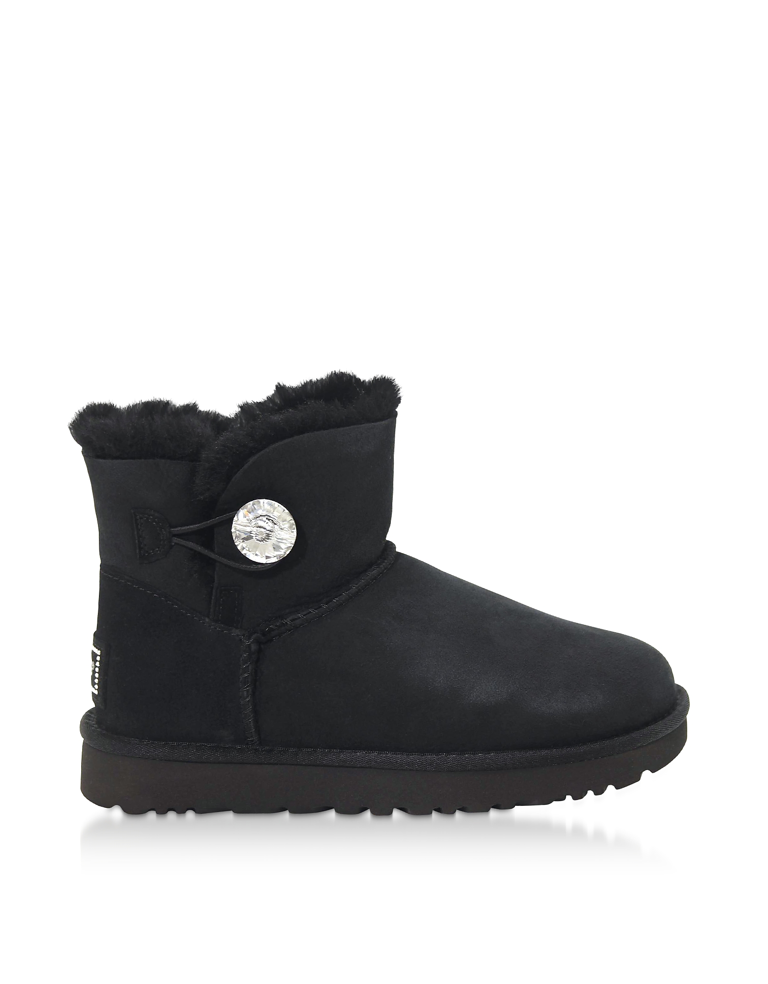 

Black Mini Bailey Button Bling Boots