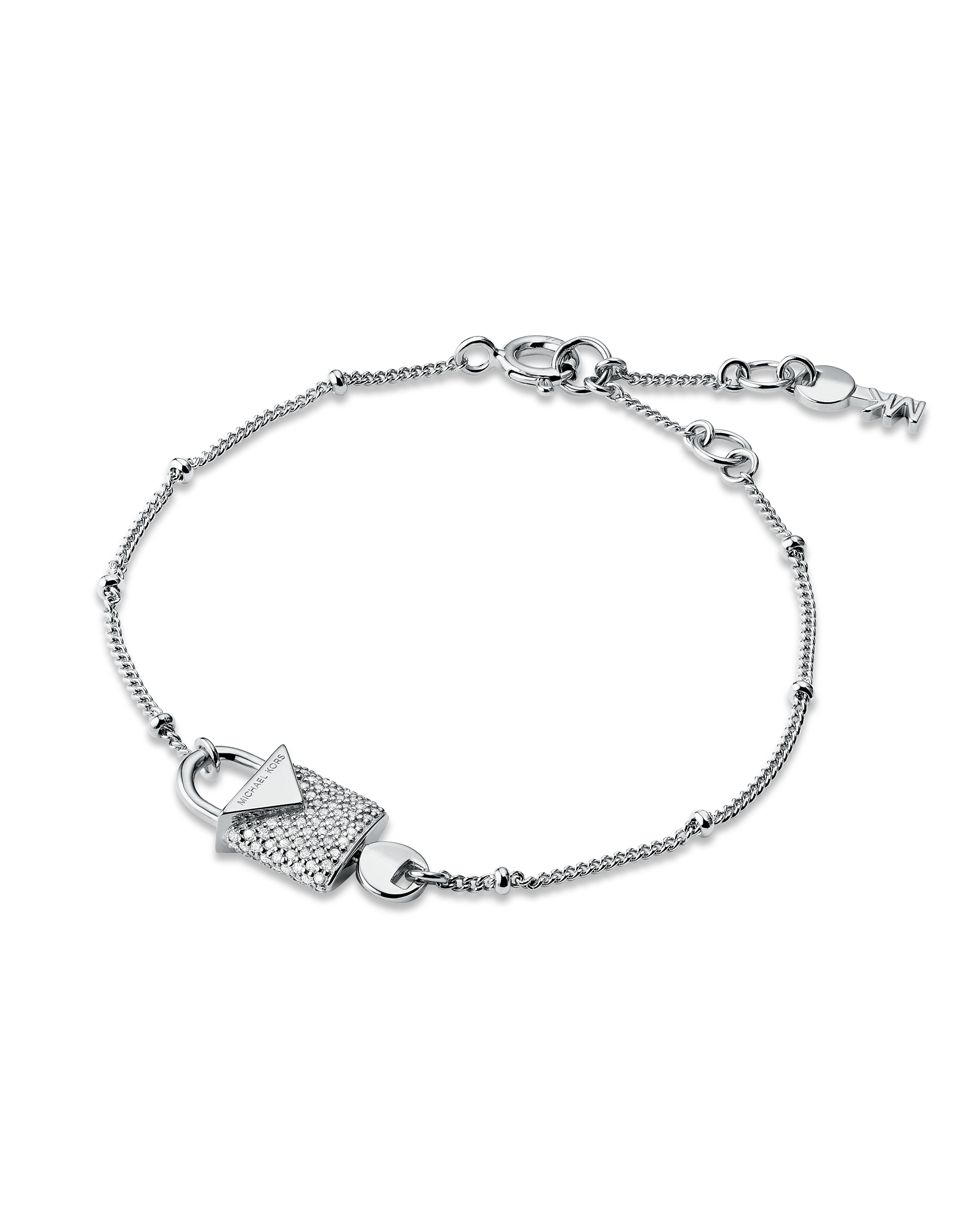 

Kors Silver Pavé Lock Women's Bracelet