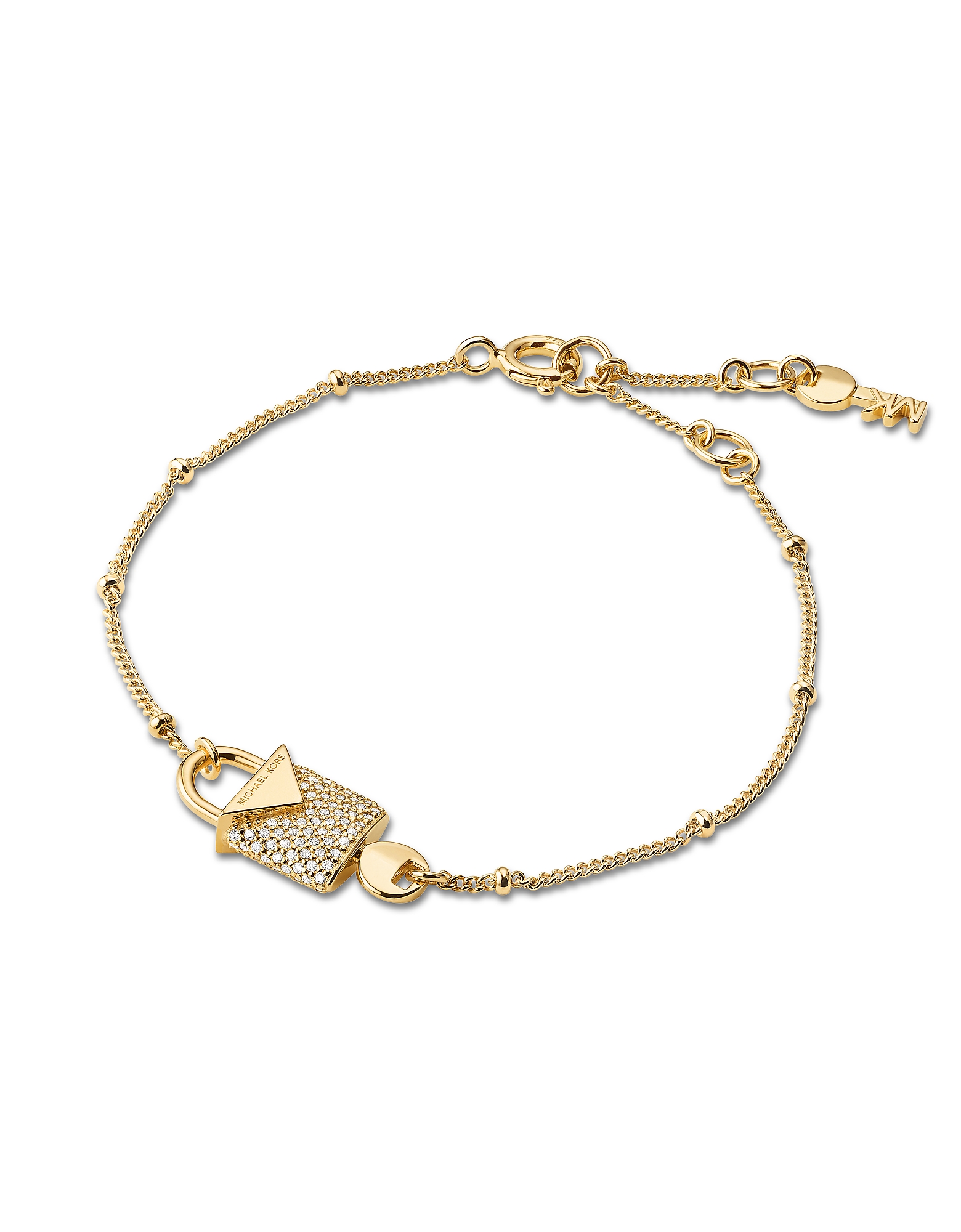 

Kors Gold Pavé Lock Women's Bracelet