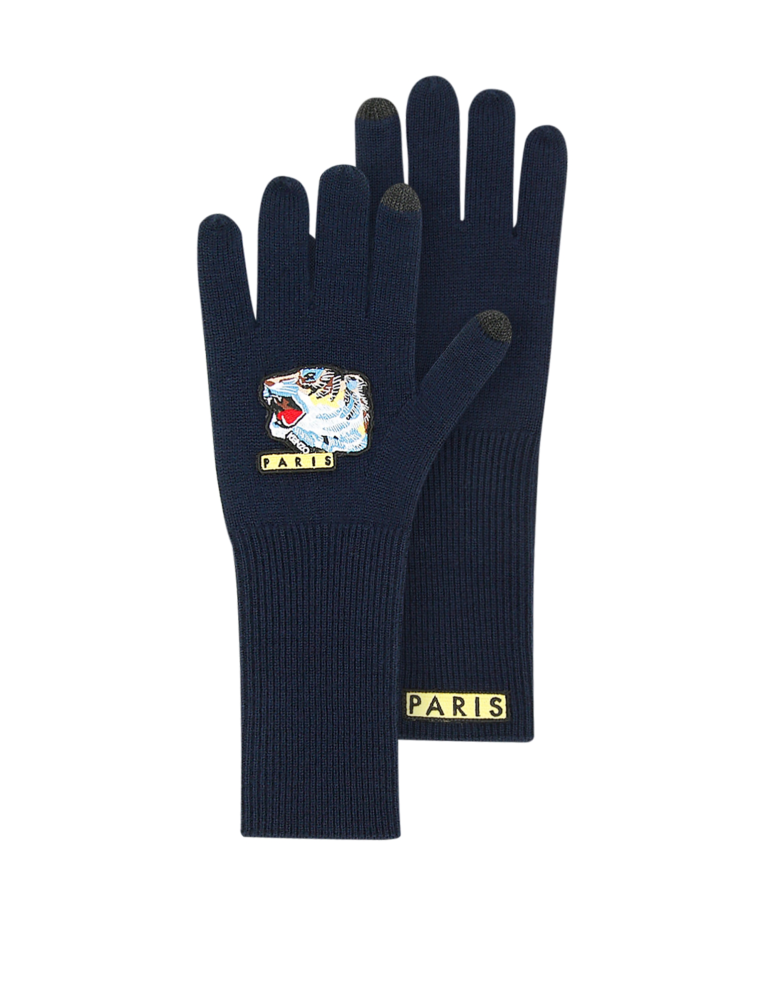 

Kenzo - Длинные Шерстяные Перчатки с Логотипом Тигром
