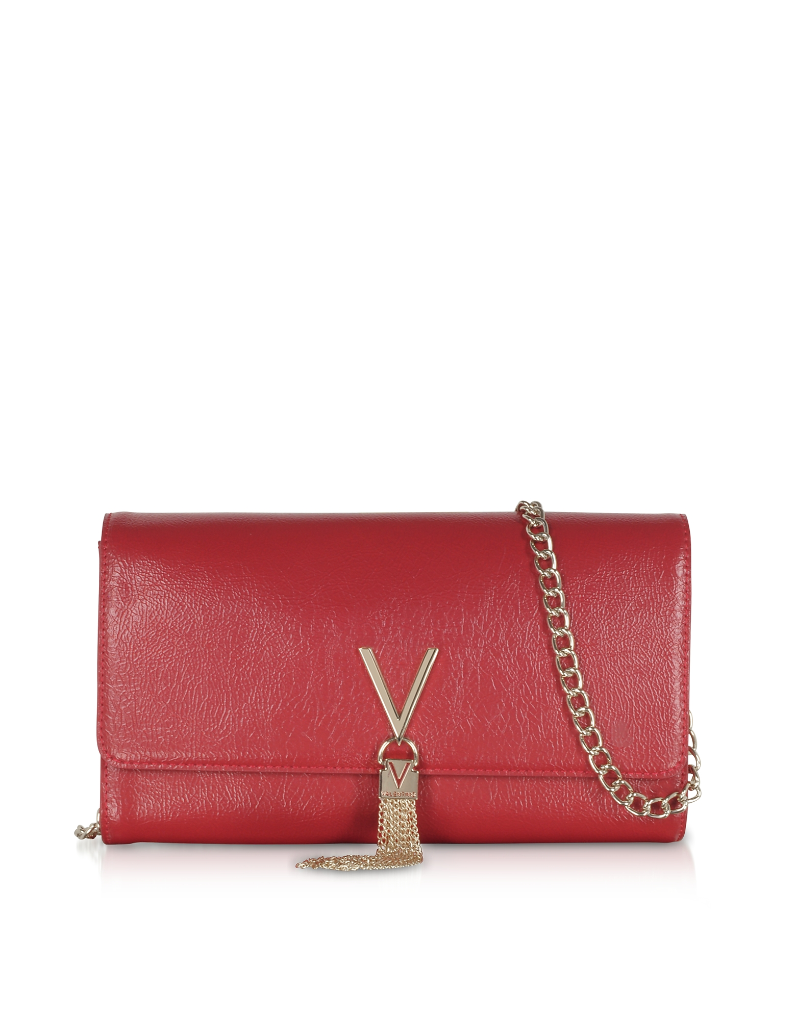 

Oboe Eco Leather Clutch, Red
