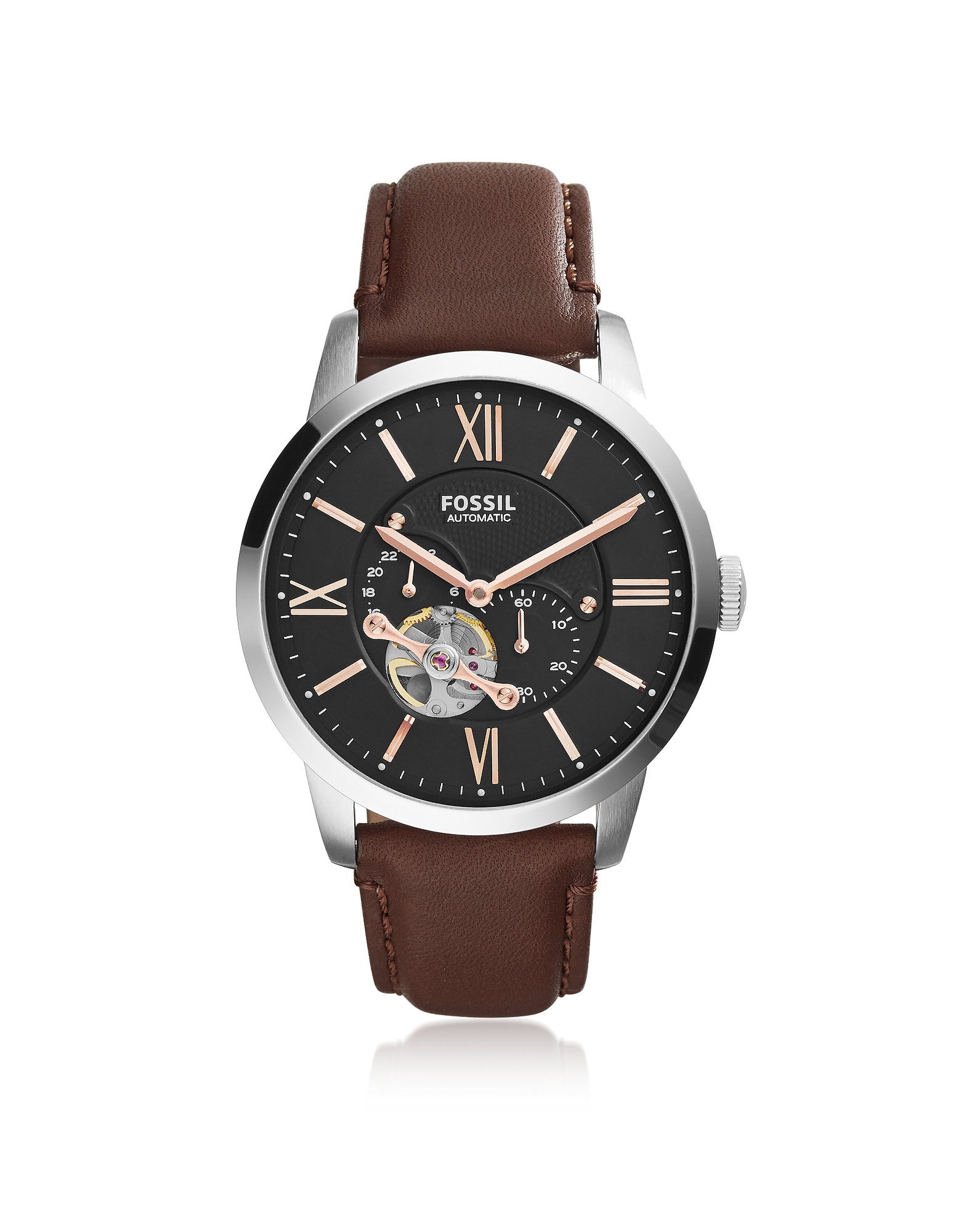 

Townsman Automatic Brown Leather Men's Watch