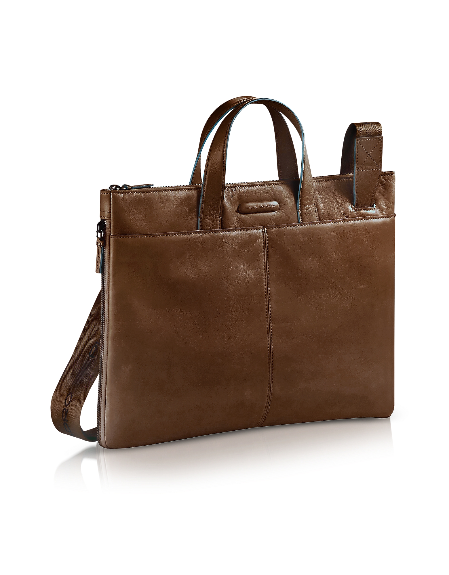 

Blue Square - Expandable Leather Business Bag