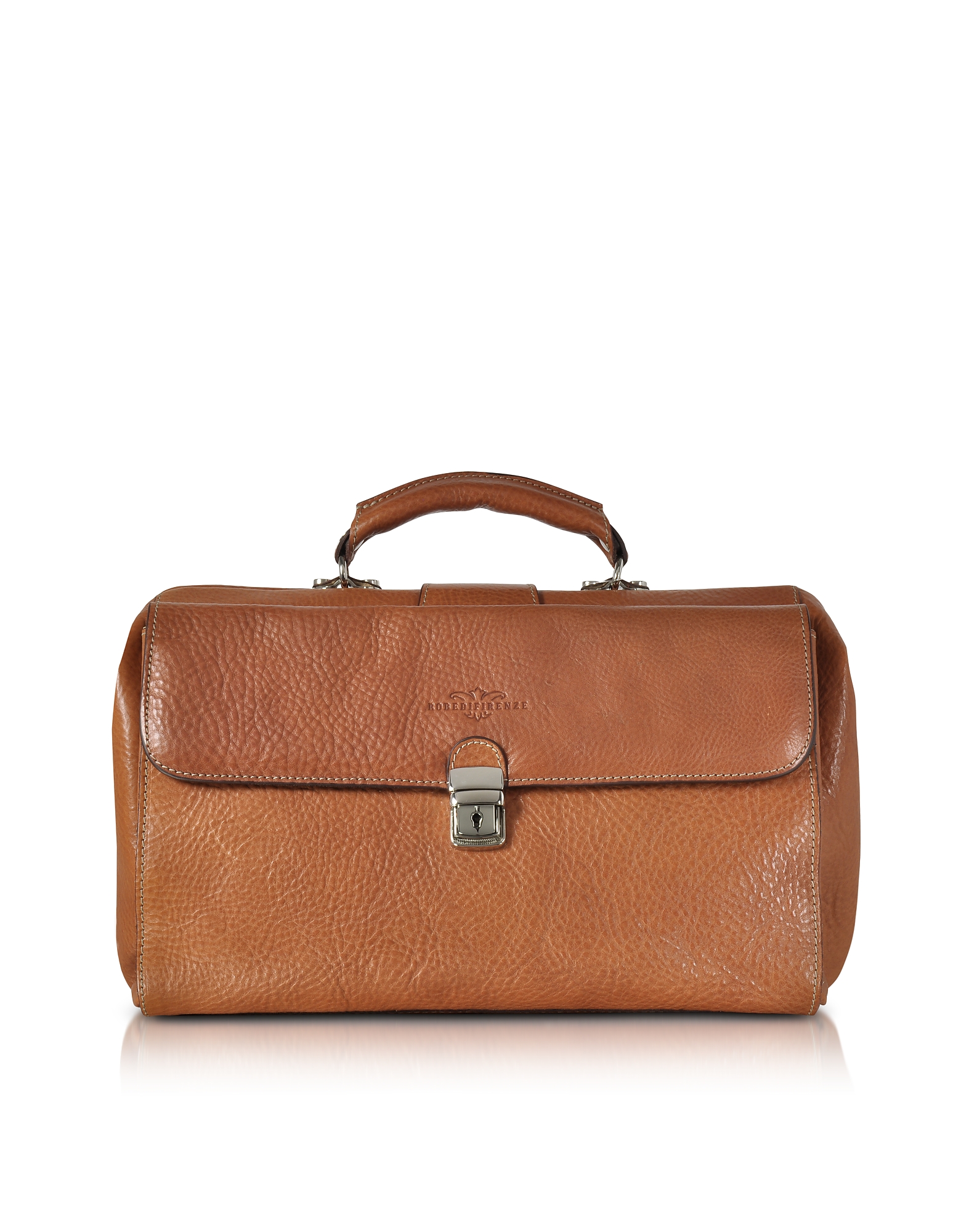 

Brown Medium Genuine Italian Leather Doctor Bag