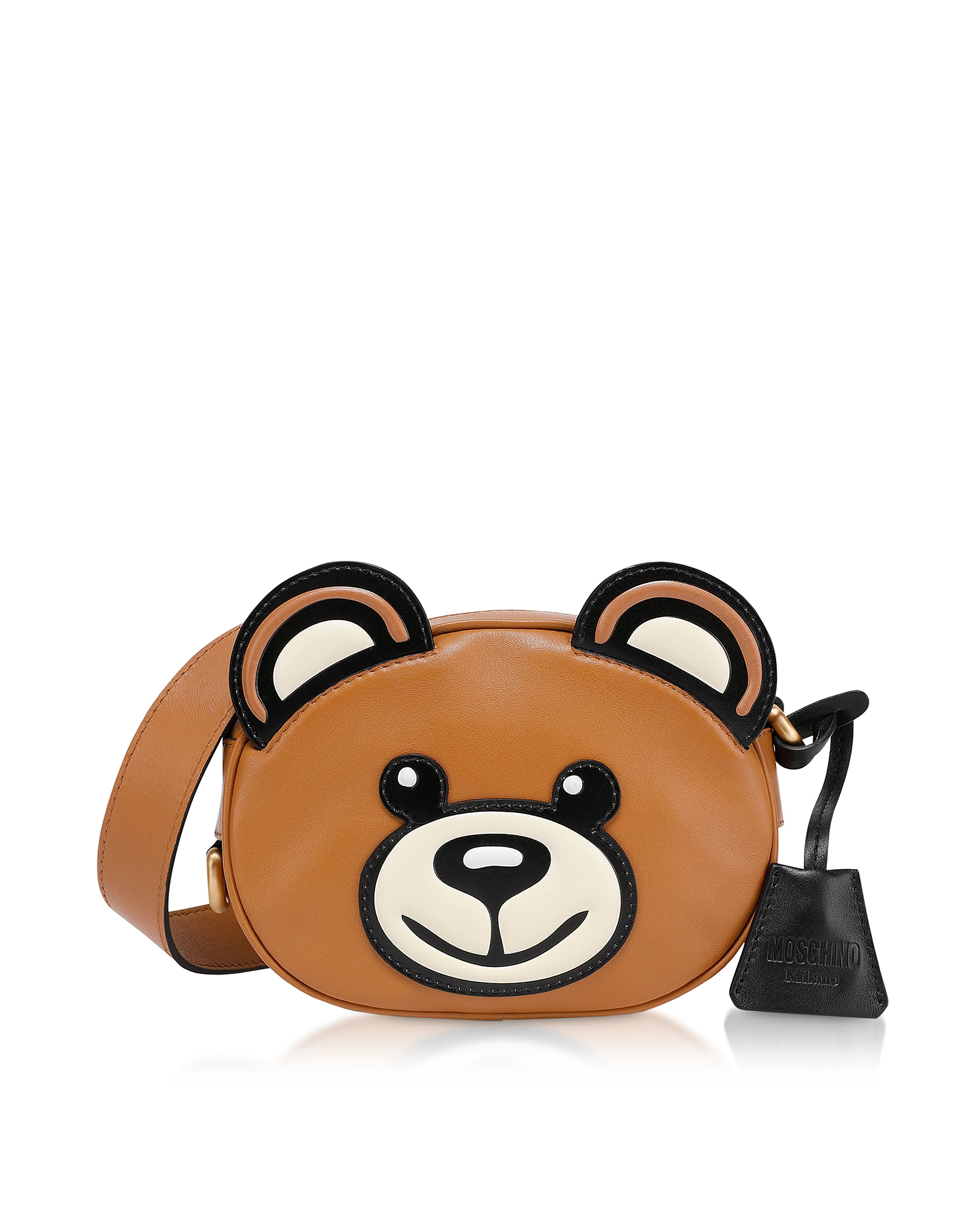 

Small Teddy Bear Leather Shoulder Bag