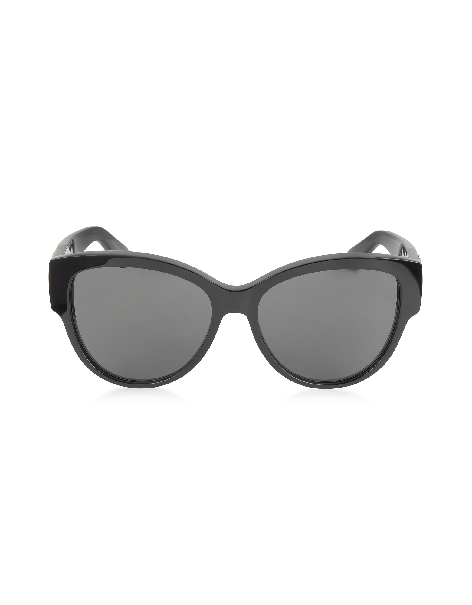 

SL M3 002 Black Acetate Round Frame Women's Sunglasses