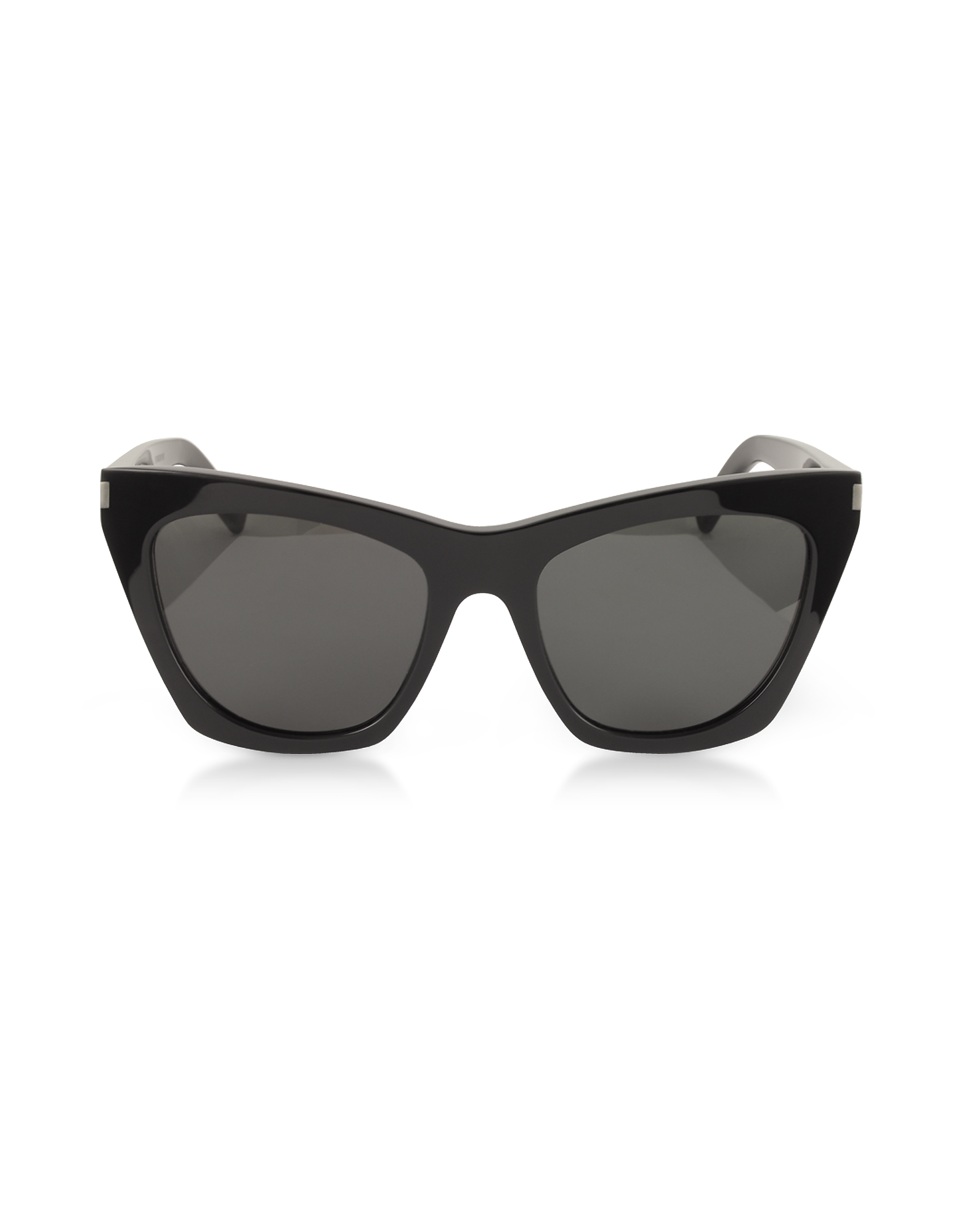 

New Wave 214 KATE Acetate Sunglasses, Black/gray