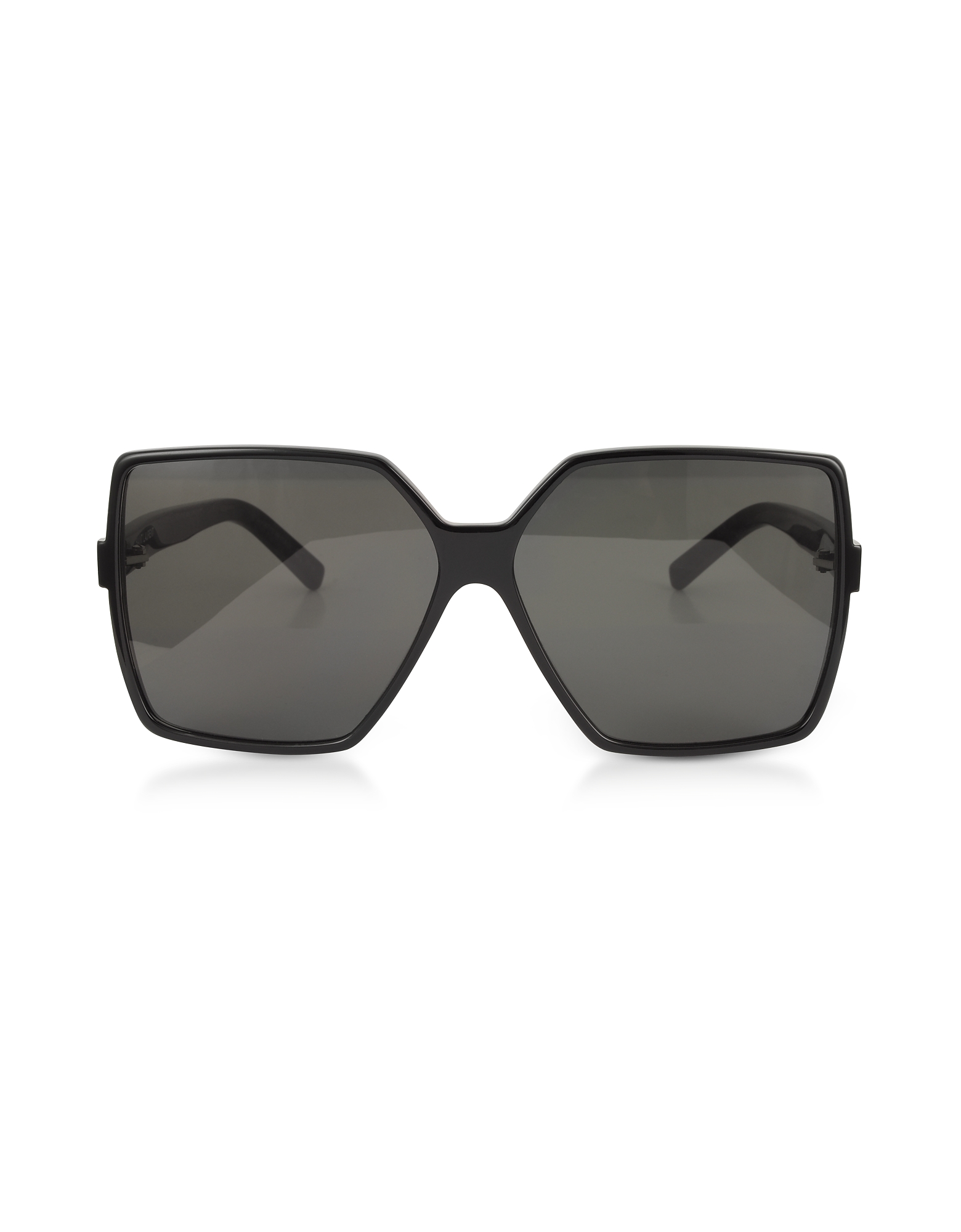 

SL 232 Betty Oversize Acetate Women's Sunglasses, Black/gray