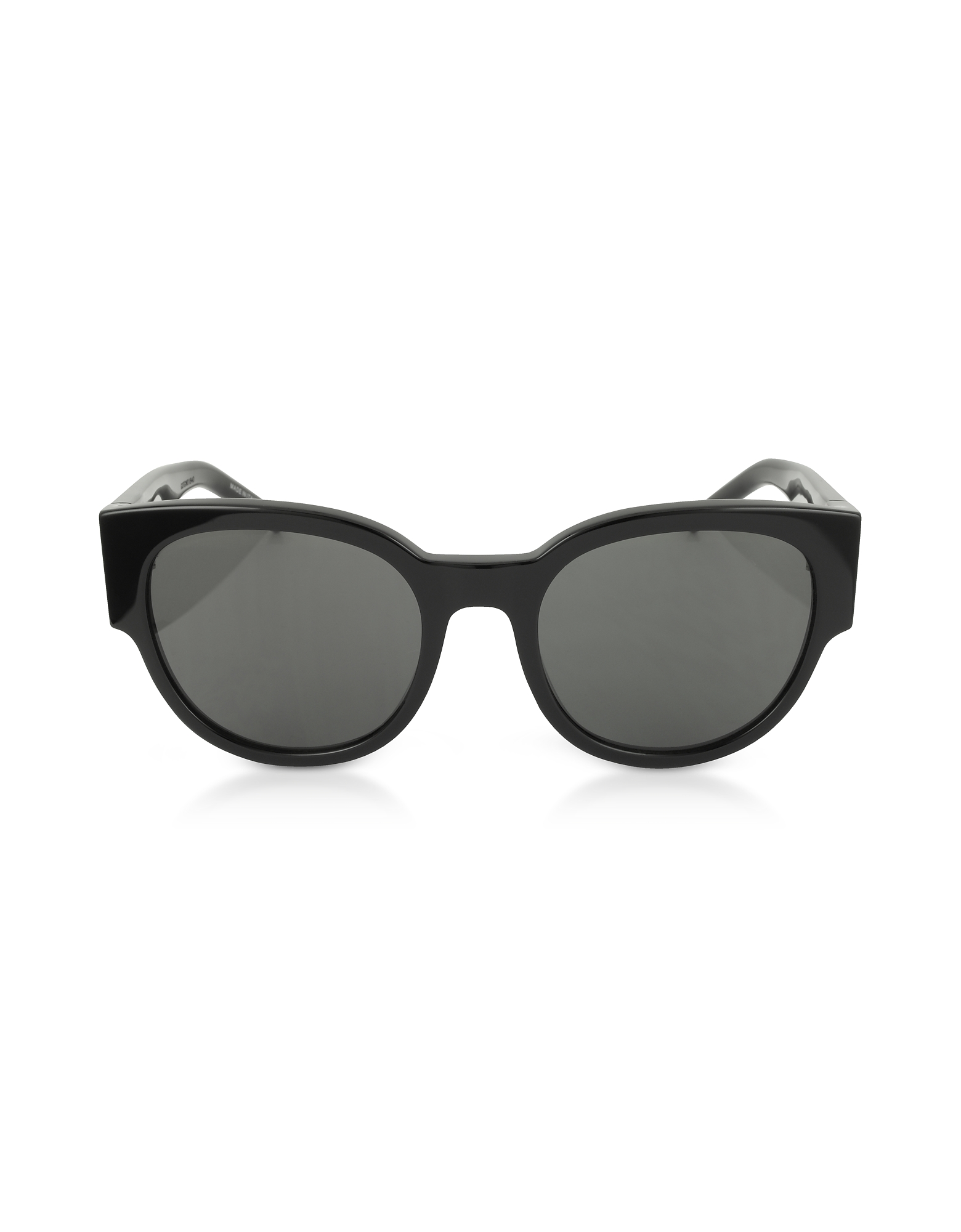 

SL M19 Acetate Oval Frame Women's Sunglasses, Black/gray
