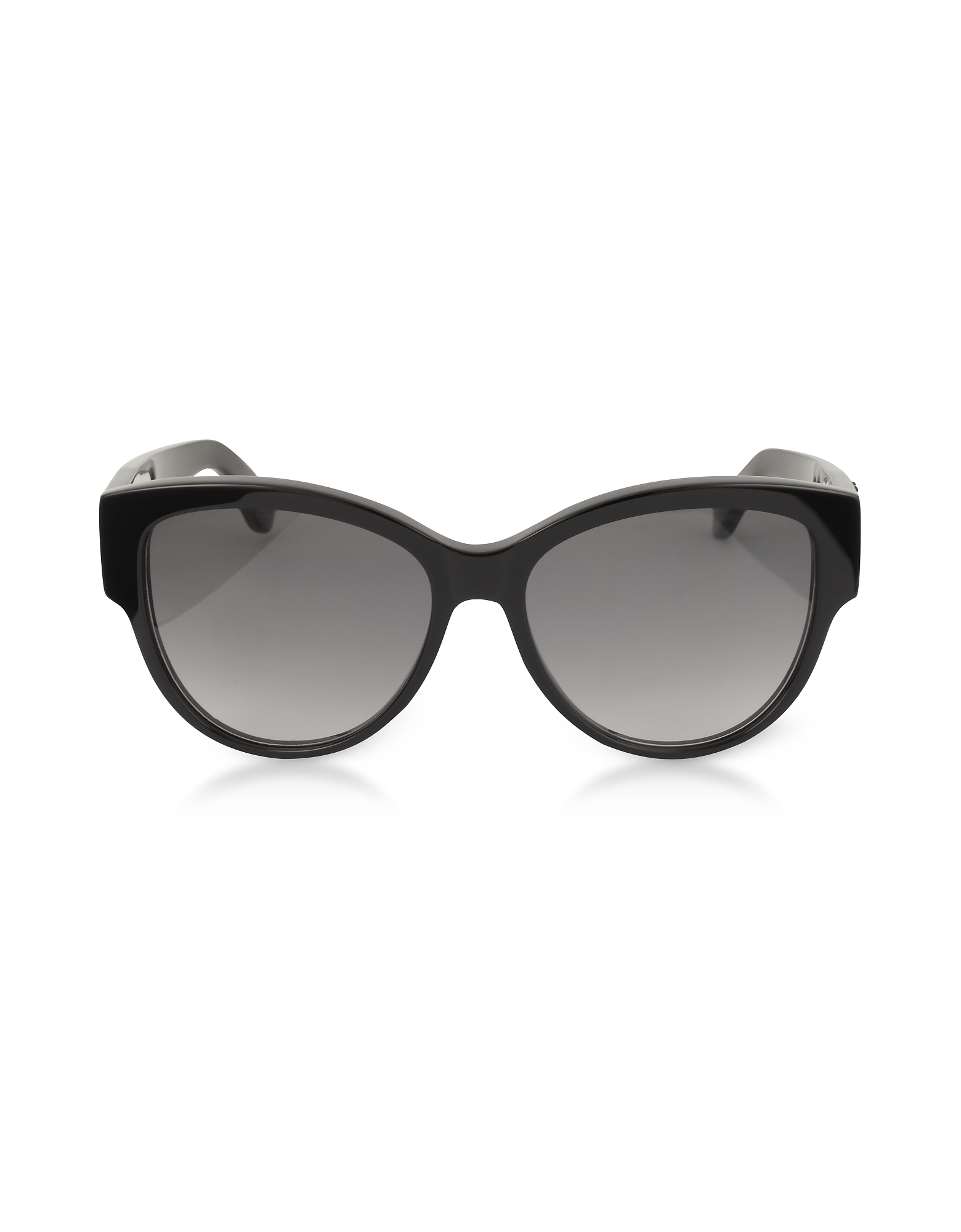

SL M3 Round Black Acetate Frame Women's Sunglasses, Black/gray