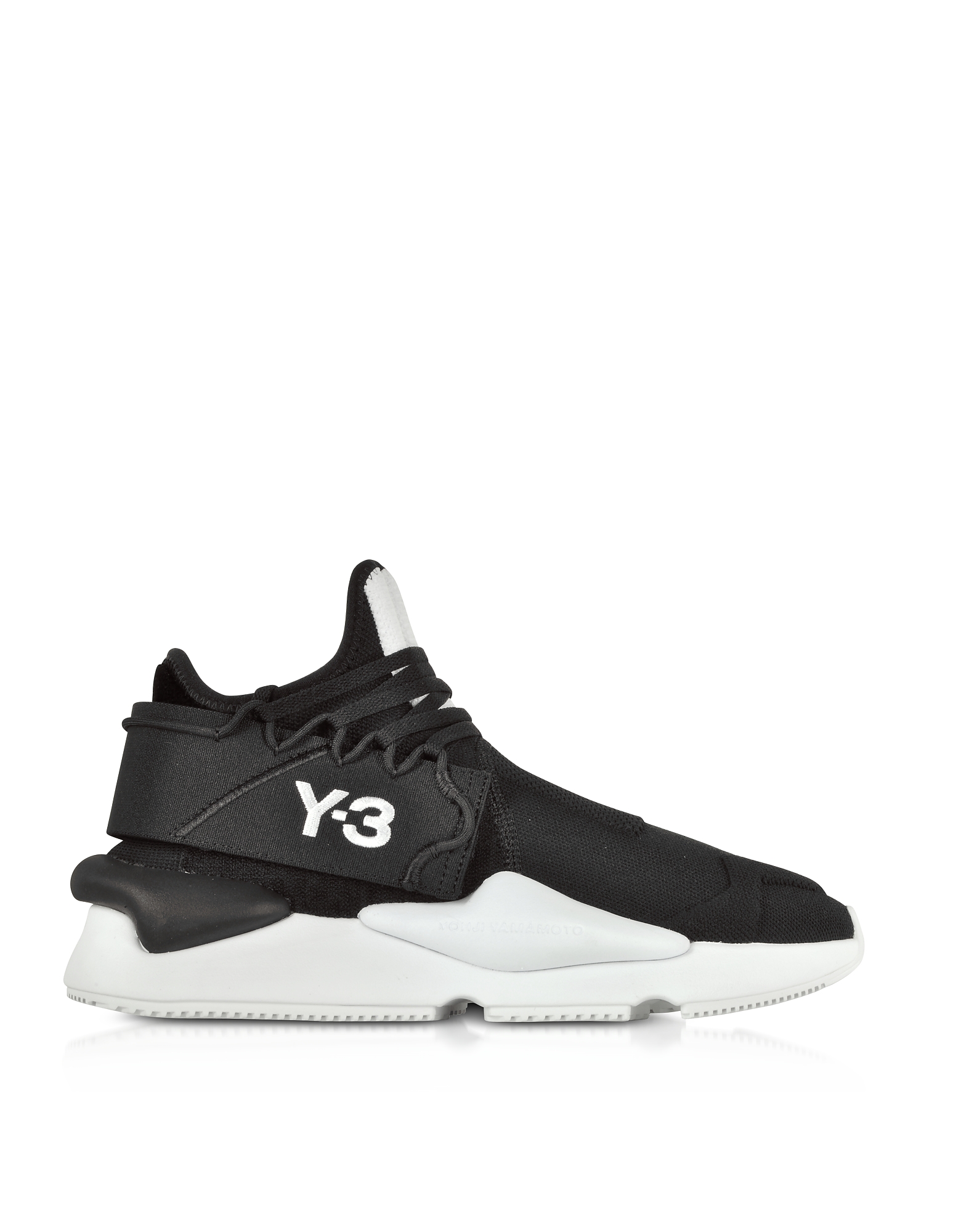 

Y-3 Kaiwa Knit Black Nylon Men's Sneakers