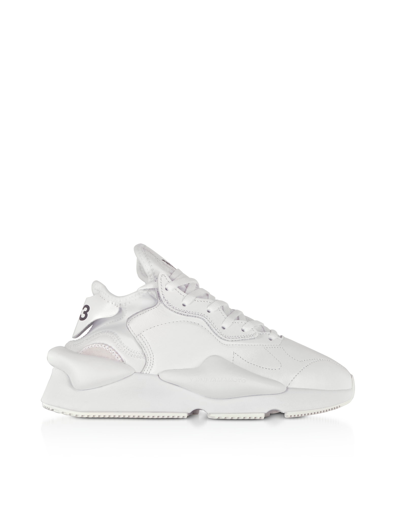 

Kaiwa White Leather Unisex Sneakers
